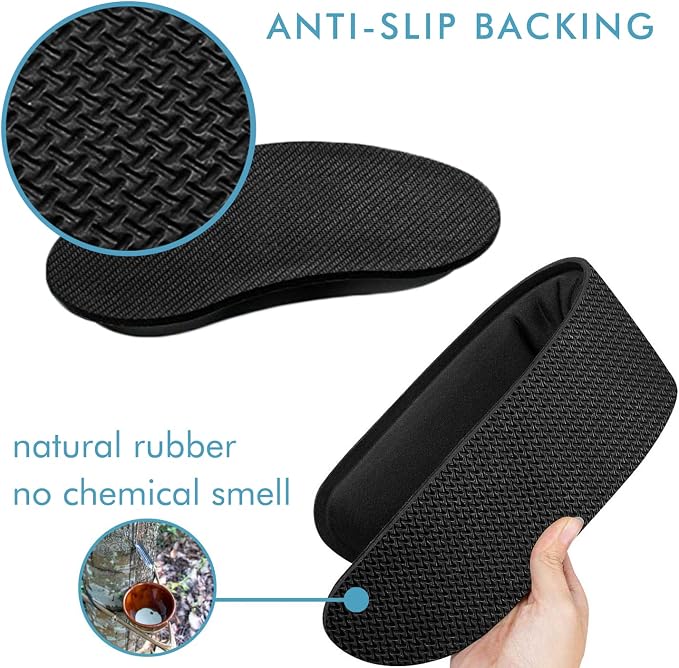VAGAU Premium Keyboard Wrist Rest and Mouse Pad Wrist Support, Ergonomic Memory Foam Set for Office, Laptop, Mac, Computer and Gaming, Comfortable Typing &Wrist Pain Relief (2 Pack)