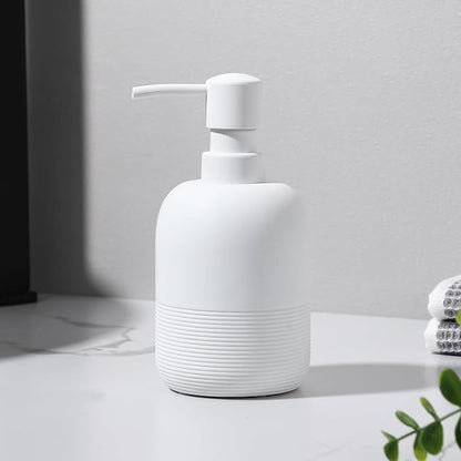 GalDal Soap Dispenser White,Hand Soap Lotion Dispenser for Bathroom Countertop,Soap Dispenser for Kitchen.