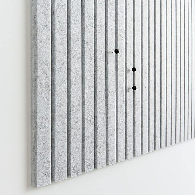 Large Bulletin Board 48x36- Office Wall Organizer Replace Your Old Cork Boards for Walls for Office Decor -12-Pack Felt Wall Panels to Use in Home Office Decor, Classroom Decor (Marble)