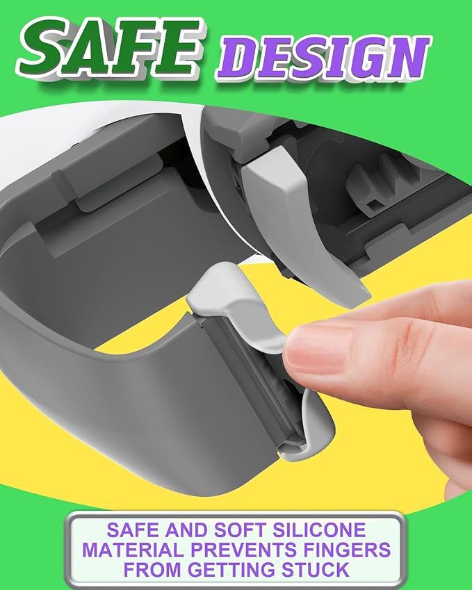Electric Jar Opener for Seniors with Arthritis, One Touch Automatic jar Opener for Weak Hands, HandsFree Battery Operated Bottle Opener for Tight & Vacuum Sealed Jars, Kitchen Gadget for Elderly
