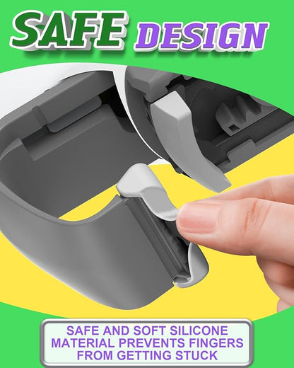 Electric Jar Opener for Seniors with Arthritis, One Touch Automatic jar Opener for Weak Hands, HandsFree Battery Operated Bottle Opener for Tight & Vacuum Sealed Jars, Kitchen Gadget for Elderly
