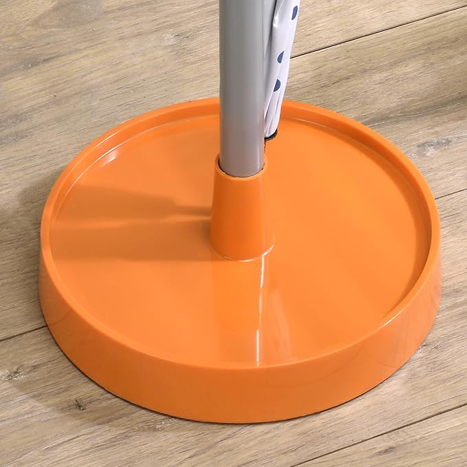 Kings Brand Furniture - Bromna Umbrella Stand Rack, Free Standing Umbrella Holder, Orange
