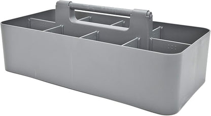 -Large Carry Caddy Bin Basket Portable Office Desk Storage DIY- MADE IN USA (Orion Gray)