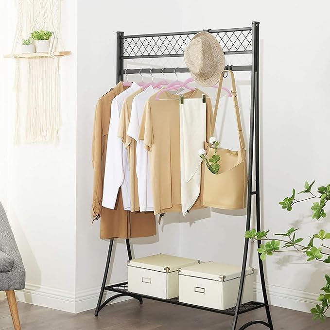 ManGotree Pants Hangers with Movable Clips, Non-Slip Velvet Skirt Hangers, Space-Saving Clothes Hangers for Pants, Skirts, Shirts, Coats, Dresses (18 Pack, Pink)