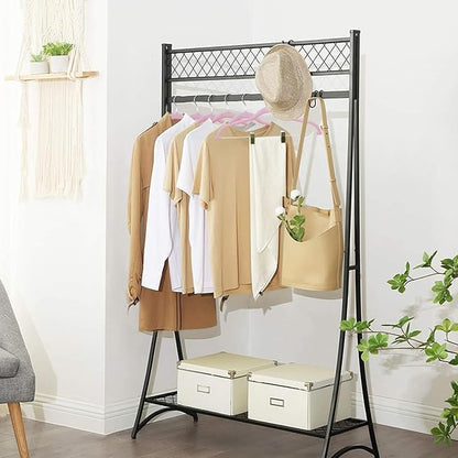 ManGotree Pants Hangers with Movable Clips, Non-Slip Velvet Skirt Hangers, Space-Saving Clothes Hangers for Pants, Skirts, Shirts, Coats, Dresses (18 Pack, Pink)
