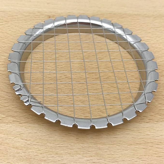 Stainless Steel Egg Chopper, Multifunctional Mold Egg Slicer Fruit Salads Cutter Potato Cutter Eggs Choper Hard Boiled Tomato Cutters Potato Cutters