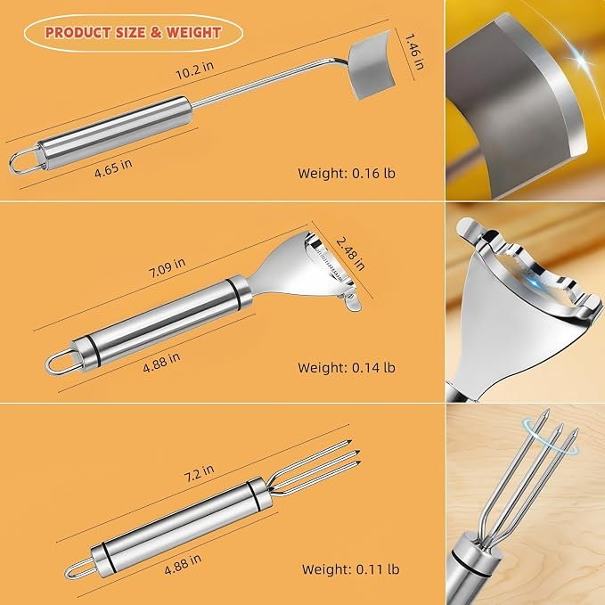 HKFALDRR (3Pcs) Corn Cob Peeler, Corn Stripper, Corn Holder, Corn Peeler for Corn on the Cob, Corn Cob Stripper Tool, Efficient Design Perfect for Dining Enthusiasts