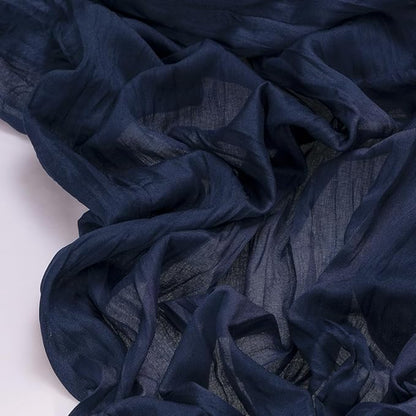 Socomi 10pcs Navy Blue Valentine's Day Cheesecloth Table Runner Boho Rustic Gauze 120 inch 10FT Cheese Cloth Runner for Wedding Party Baby Shower Birthday Home Decor Holiday Decorations