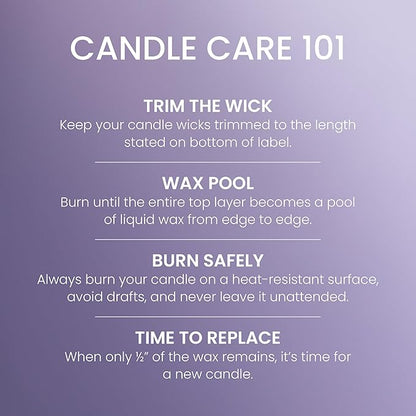 Yankee Candle Studio Scented Candle with up to 50 Hour Burn Time, Premium Plant Wax Blend for Consistent Burn, 10 oz Jar Candle with Room Filling Fragrance, Lemon Lavender