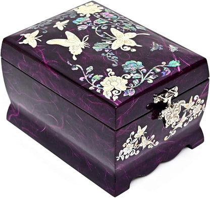 MADDesign Mother of Pearl Lacquered Jewelry Music Box
