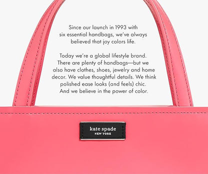 Kate Spade New York Travel Jewelry Case Organizer - Fabric Box for Women, Cute Organizer Holds Necklaces, Rings, Bracelets - Small Jewelry Roll (Sonnet Dot)