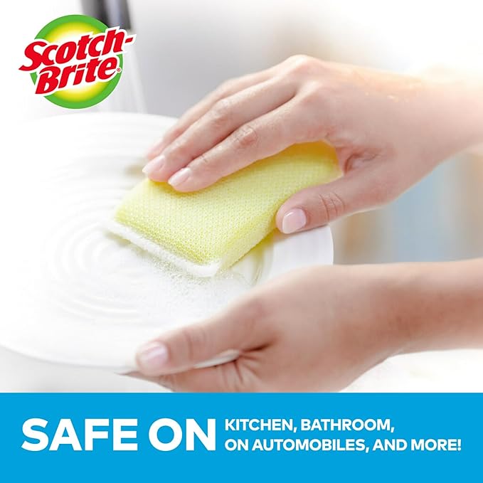 3M 722 Scotch-Brite Dobie Cleaning Pad 2-Pack