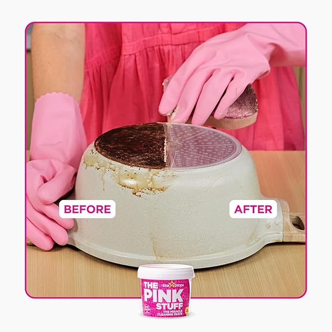 Stardrops- The Pink Stuff Miracle Cleaning Paste - SQeeZY Scrubber Sponge Bundle