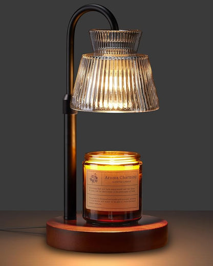 Candle Warmer Lamp with Timer &Dimmable Wax Melt Warmer for Scented Jar Candles, 2 Bulbs,Birthday Gifts for Women House Warming Gifts, Home Decor