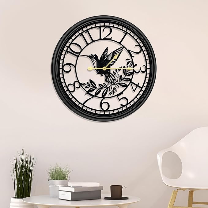 VPDTVK Big Wall Clock - Wall Clocks for Living Room Decor, Quiet and No Ticking Suitable for Wall Decor, Living Room Decoration, Kitchen Decoration