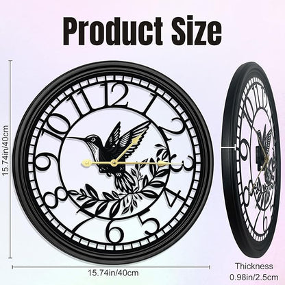 VPDTVK Big Wall Clock - Wall Clocks for Living Room Decor, Quiet and No Ticking Suitable for Wall Decor, Living Room Decoration, Kitchen Decoration