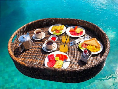 Kordes Extra Large Deluxe Floating Tray for Pool - Floating Pool Tray - Stylish Breakfast Tray on The Water - Floating Bar for Pool