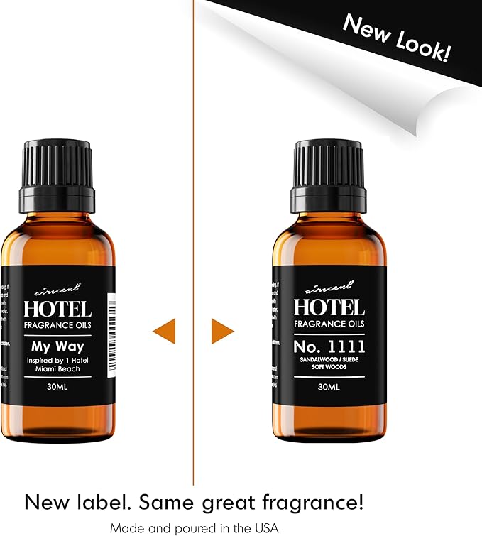 AirScent My Way Diffuser Oil Inspired by The 1 Hotel Miami Scent - Premium My Way Fragrance Oil Blend - 30 mL, 1 fl oz Glass Dropper Bottle for Ultrasonic and Waterless Diffusers and Crafting