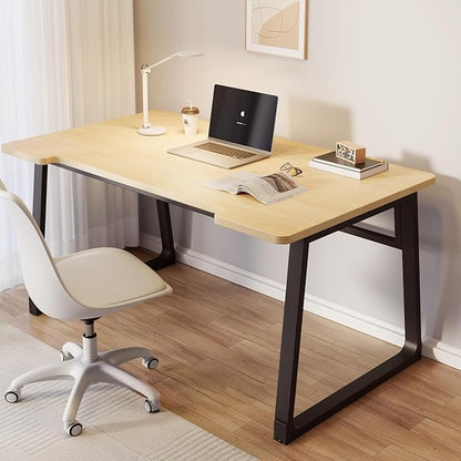 Small Computer Desk Gaming Desk 31.5 inch Modern Simple Style White Writing Study Table for Home Office Bedroom Living Room Easy Assembly