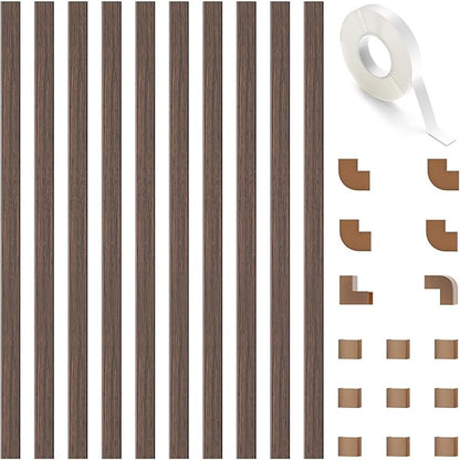 Delamu 157in Cord Covers for Wires on Wall, One-Cord Cord Hider, TV Cord Hider for Wall Mounted TV, Wire Hider Wire Covers for Cords on Wall, Cable Raceway for Home & Office, W0.55 H0.4in, Cherrywood