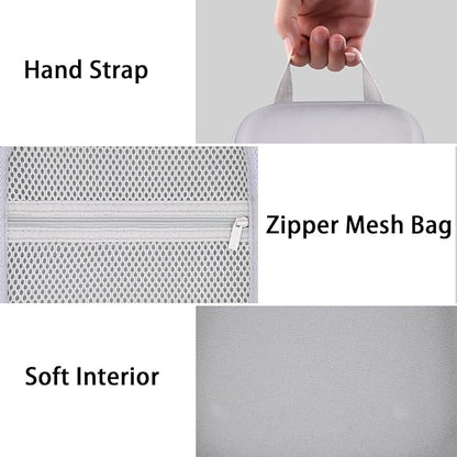 Label Printer Case Compatible with Brother P-Touch PTD210/PTD220 Home and Office Everyday Label Maker(Gray Case)