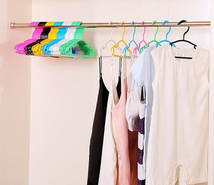 120 Pack White Baby Clothes Hangers,Kids Plastic Hangers for Closet,Toddler,Infant,Child,Newborn's Coat Hangers Ideal for Laundry and Nursery's Everyday Standard Use