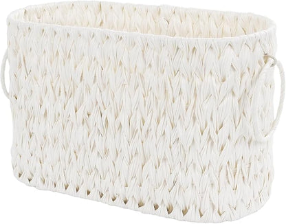Toilet Paper Basket,Boho Decorative Toilet Paper Storage,Large Wicker Basket for Bathroom Storage,Free Standing
