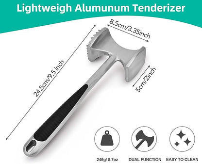 Aliglow Meat Tenderizer Hammer Tool Pounder For Tenderizing Steak Beef Poultry