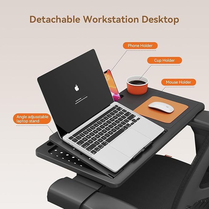 Newtral Ergonomic Mesh Office Chair with with Adaptive Lumbar Support, High Back Desk Computer Chair with 4D Adjustable Armrest, 136° Tilt Lock, Adjustable Seat Depth & Height(with Laptop Tray, Black)
