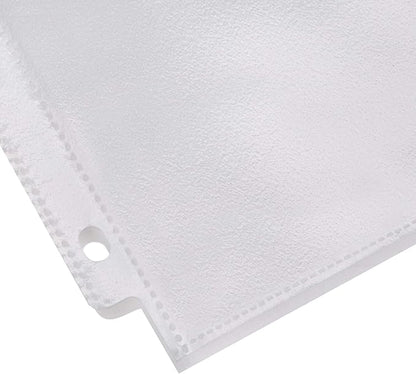 Amazon Basics Polypropylene Sheet Protectors for 3 Ring Binder, Non-Glare, Top Loading, Document Protection, Clear, 200-Pack