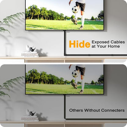 Delamu 157in Cord Hider, Cord Cover Wall Cable Management, Paintable Wire Cover for Cords, Cable Hider Raceway Kit, Cable Cover Concealer, Wire Hiders for TV on Wall, 10 X L15.7 W1.18 H0.6in, Black