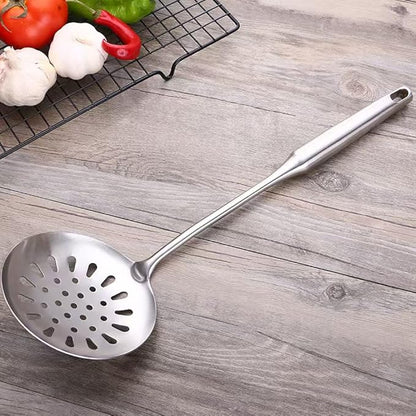 304 18/10 Stainless Steel Kitchen Utensils Set 3 Pack Cooking Utensil, Spatula, Soup spoon, Leaking shovel, Kitchen Tools Set (3)