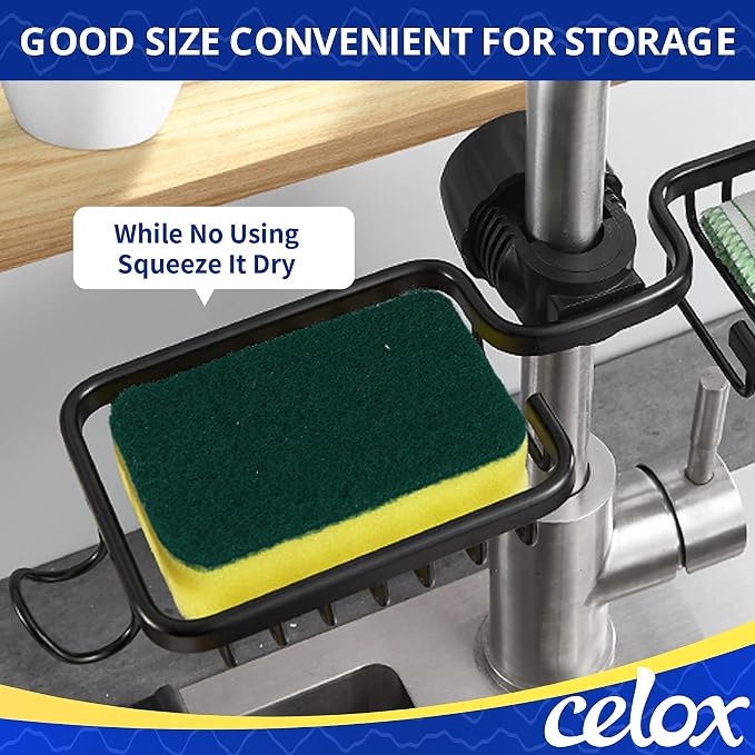 CELOX Sponges Kitchen, Cleaning Sponge for Dish, Yellow, 12 Pack