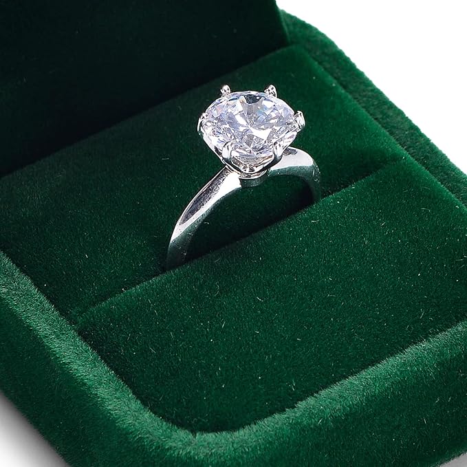 Green Small Proposal Ring Box Jewelry Gift Box for Ring Jewelry Gift Box for Engagement,Proposal