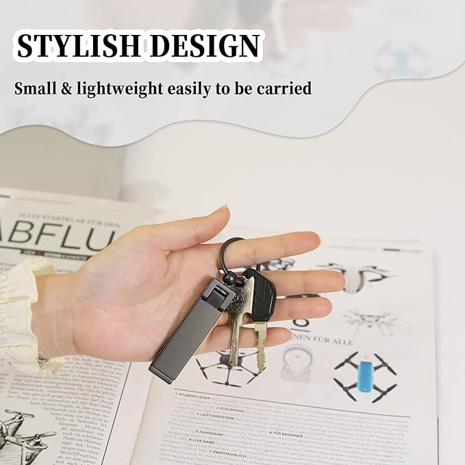 Purse Hook for Table, Foldable Instant Bag Purse Hook Handbag Table Hanger Holder with Carabiner Set Phone Stand (Platinum+Black)