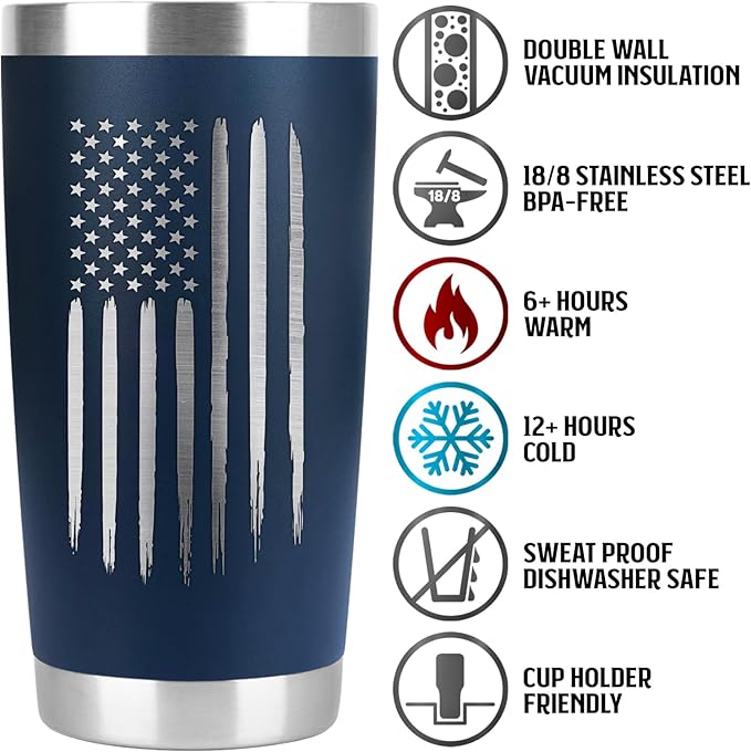 Retirement Gifts for Men 2026 - Retired Not My Problem Anymore - Funny Retired Tumbler for Men, Him, Father, Husband, Coworkers - Happy Retirement Gifts, Navy Tumbler 20 Oz (Navy 20 Oz)
