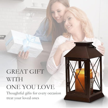Candle Warmer Lamp with Timer Dimmable,Electric Candle Lamp Warmer for Jar Candles,Large Candle Warming Lamp,Fully Enclosed Designed and Hanging Up-Coffee Gold