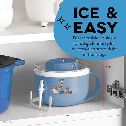 Disney Dash My Mug Ice Cream Maker - Makes Single Serving of Gelato, Frozen Yogurt, Sorbet & More - Easy to Clean & Use - Toy Story, 1 Bowl
