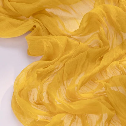 Socomi 6pcs Gold Yellow Valentine's Day Cheesecloth Table Runner Boho Rustic Gauze 120 inch 10FT Cheese Cloth Runner for Wedding Party Baby Shower Birthday Home Decor Holiday Decorations