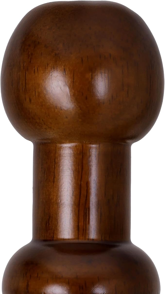 Wooden Coat Rack Freestanding, Creative Antler Hooks, Rubberwood Coat Rack Stand with Stable Round Base, Heavy Duty Coat Hanger Hall Tree for Entryway,Bedroom,Apartment/Jacket, Hat, Bag