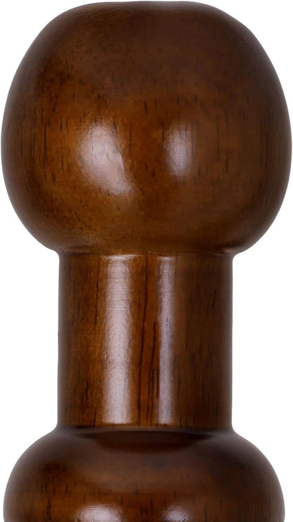 Wooden Coat Rack Freestanding, Creative Antler Hooks, Rubberwood Coat Rack Stand with Stable Round Base, Heavy Duty Coat Hanger Hall Tree for Entryway,Bedroom,Apartment/Jacket, Hat, Bag