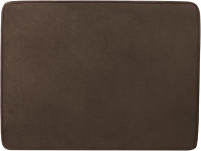 Spatial Order Home Decor | Dinah Collection Modern Storage Ottoman | Ottoman with Storage for Living Room & Bedroom(Chocolate Brown Velvet)