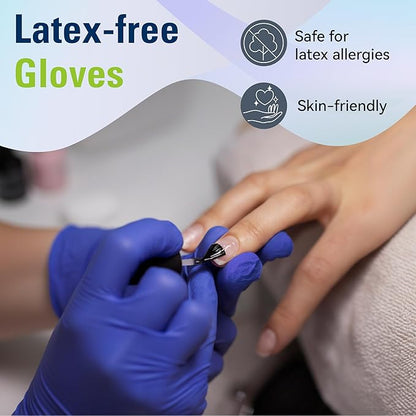 SWIFTLITE Disposable Nitrile Gloves, Food Safe, Latex-Free Powder-Free, Kitchen Rubber Gloves for Cooking and Cleaning