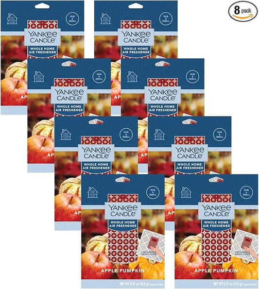 Yankee Candle Apple Pumpkin Whole Home Air Freshener (Pack of 8)