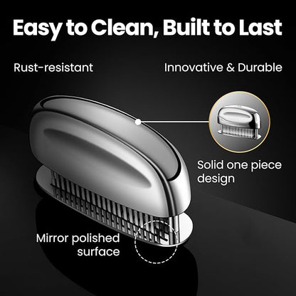 Meat Tenderizer Tool - Hand Held Blade Tenderizer for Meat - Ultra Sharp Needle Blades 100% Stainless Steel - Heavy Duty Kitchen Gadgets - Cooking Gadgets for Tenderizing Chicken, Steak, Veal, BBQ