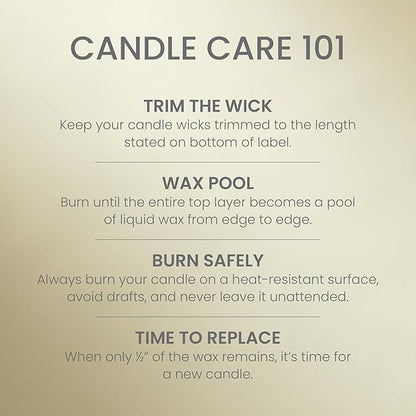 Yankee Candle Sage & Citrus, Scented Candle, 22oz Large Jar with up to 150 Hour Burn Time, Giftable, Birthdays