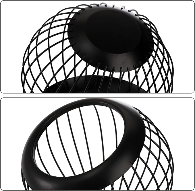TOPZEA Coffee Pod Holder, Large Capacity Metal K Cups Holder Organizer Coffee Capsule Container Basket, Espresso Pods Storage for Counter, Bar Station Accessories, Black