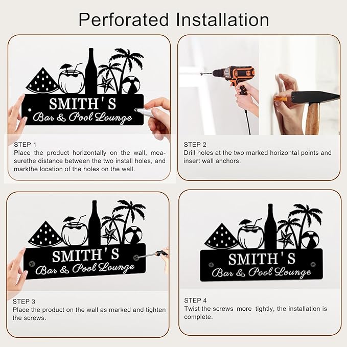 Personalized Vertical Address Plate,House Numbers Sign for Outside,Custom Metal Address Numbers for House Modern House Numbers,Street Name Address Sign,Great Housewarming Gifts Idea