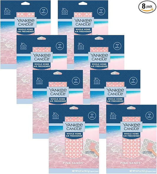 Yankee Candle Pink Sands Whole Home Air Freshener (Pack of 8)