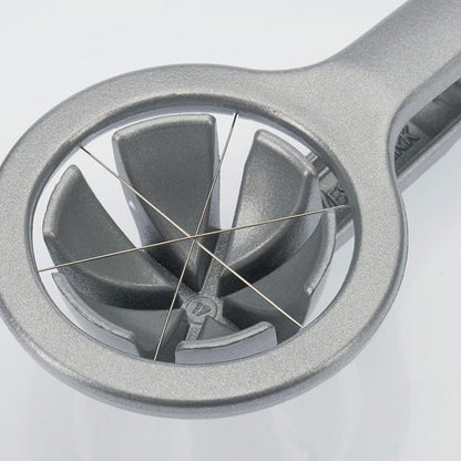 Westmark Wedge Egg Slicer - Heavy-Duty Aluminum Cutter with Stainless Steel Blades for Wedge Slices, Multi-Purpose Wedger for Eggs, Mushrooms, Strawberries & Kiwi, Kitchen Essentials